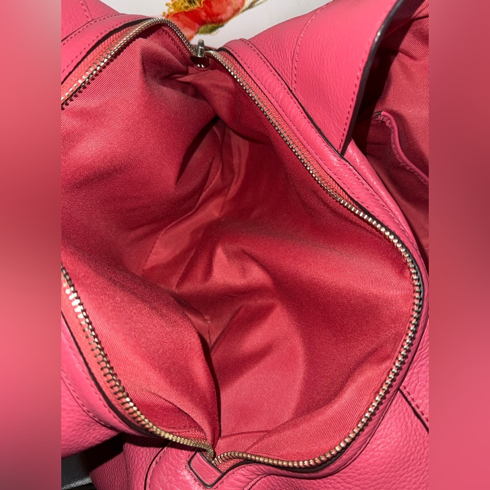 Coach Pink Leather Shoulder Bag - Picture 14 of 15